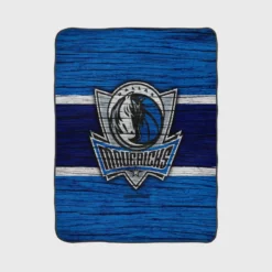 Dallas Mavericks NBA Basketball Team Logo Fleece Blanket 1