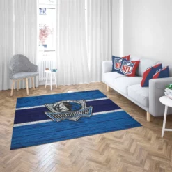 Dallas Mavericks NBA Basketball Team Logo Rug 2