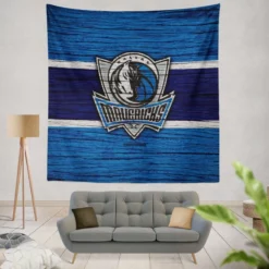 Dallas Mavericks NBA Basketball Team Logo Tapestry