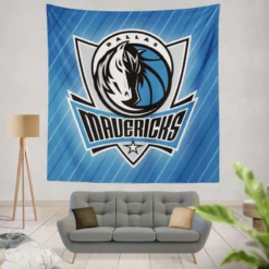 Dallas Mavericks Popular NBA Basketball Club Tapestry
