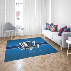 Dallas Mavericks Powerful NBA Basketball Team Rug 2