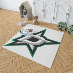 Dallas Stars Classic NHL Ice Hockey Club Rug 1