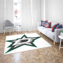 Dallas Stars Classic NHL Ice Hockey Club Rug 2