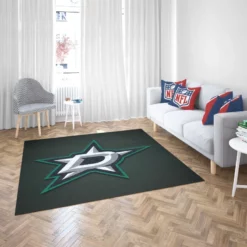 Dallas Stars Popular NHL Ice Hockey Team Rug 2