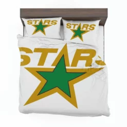 Dallas Stars Professional NHL Ice Hockey Team Bedding Set 1