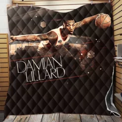 Damian Lillard NBA Portland Trail Blazers Player Quilt Blanket