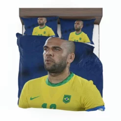 Dani Alves Brazilian professional Football Player Bedding Set 1