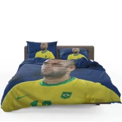 Dani Alves Brazilian professional Football Player Bedding Set