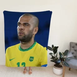 Dani Alves Brazilian professional Football Player Fleece Blanket