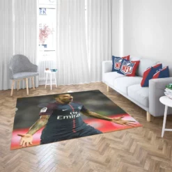 Dani Alves Top Ranked Brazilian Football Player Rug 2