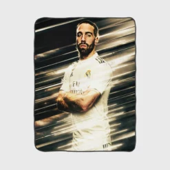 Dani Carvajal Classic Spanish Football Player Fleece Blanket 1