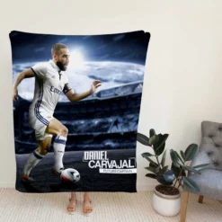 Dani Carvajal Professional Football Player Fleece Blanket