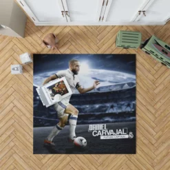 Dani Carvajal Professional Football Player Rug