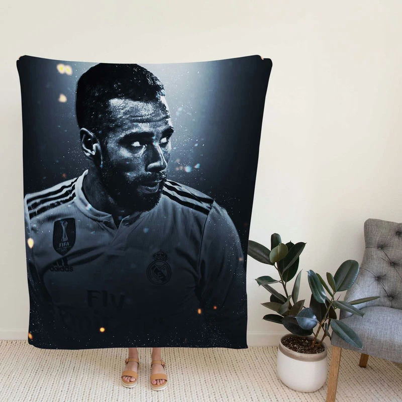 Dani Carvajal Top Ranked Football Player Fleece Blanket