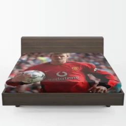 David Beckham Best right winger Fitted Sheet 1