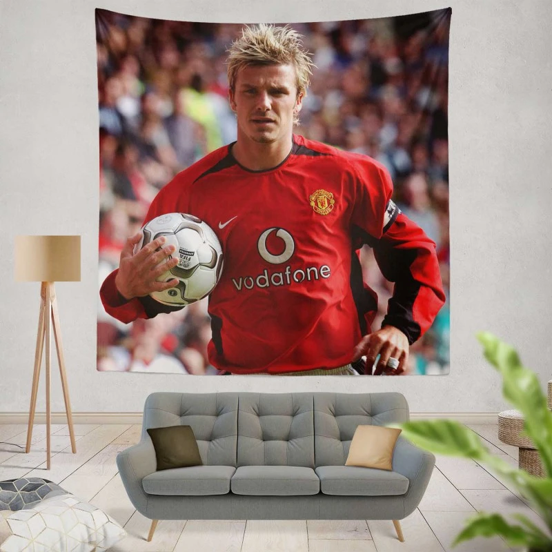 David Beckham Best right winger Tapestry