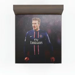 David Beckham Excellent PSG Player Fitted Sheet