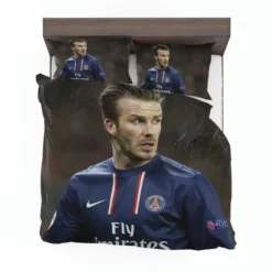 David Beckham Sensational PSG Football Player Bedding Set 1