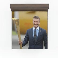 David Beckham in London Olympic Fitted Sheet