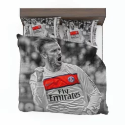 David Beckham in PSG Bedding Set 1