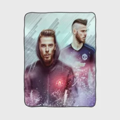 David de Gea Excellent Spanish Football Player Fleece Blanket 1