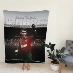 David de Gea Exciting Spanish Football Player Fleece Blanket