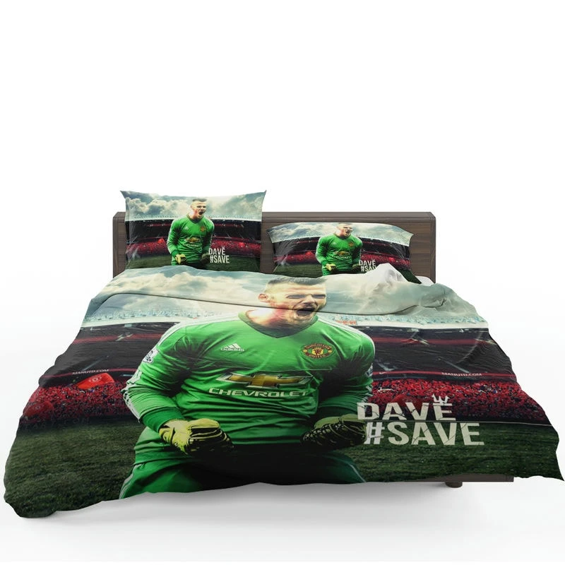 David de Gea Famous Man United Football Player Bedding Set