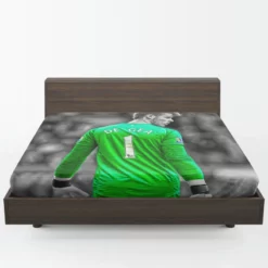 David de Gea Manchester United Football Player Fitted Sheet 1