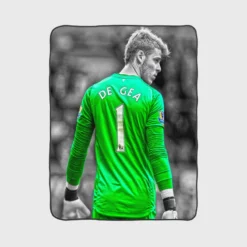 David de Gea Manchester United Football Player Fleece Blanket 1