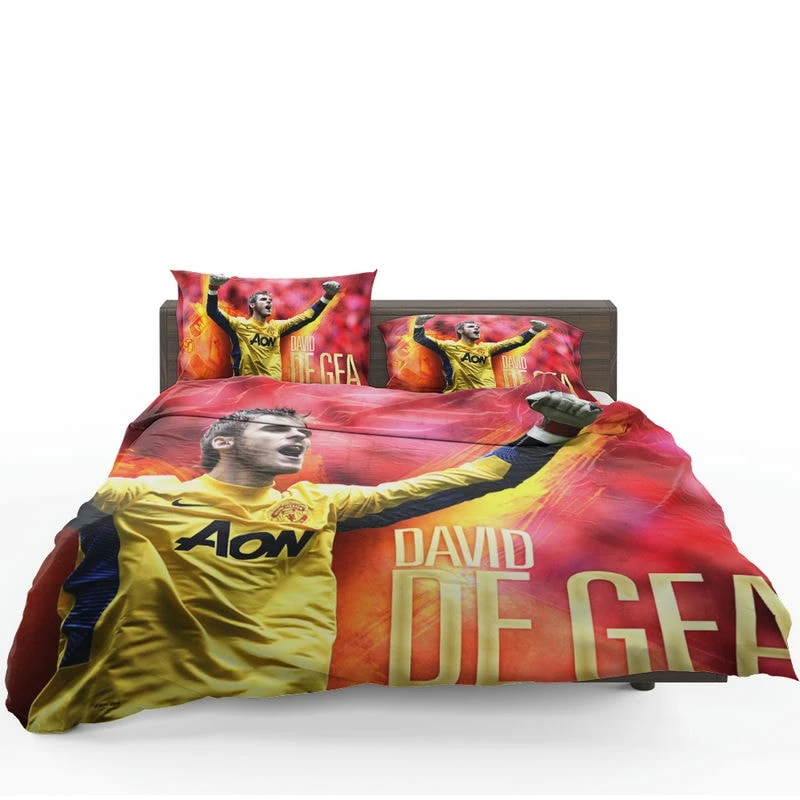 David de Gea Powerfull Spanish Football Player Bedding Set