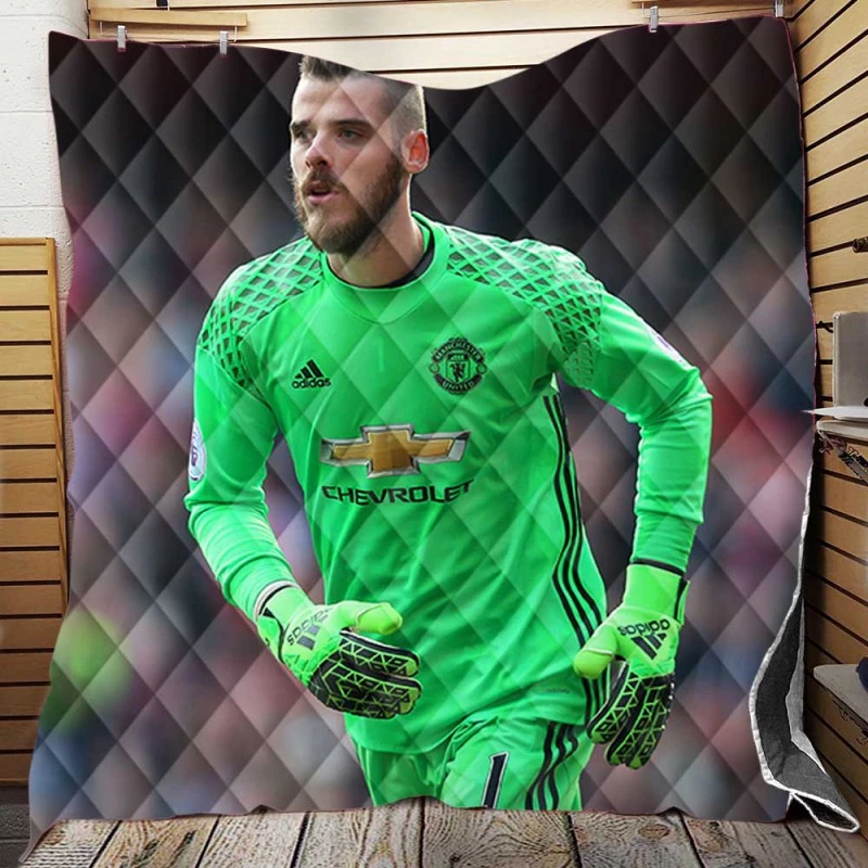 David de Gea Sensastional Football Player Quilt Blanket