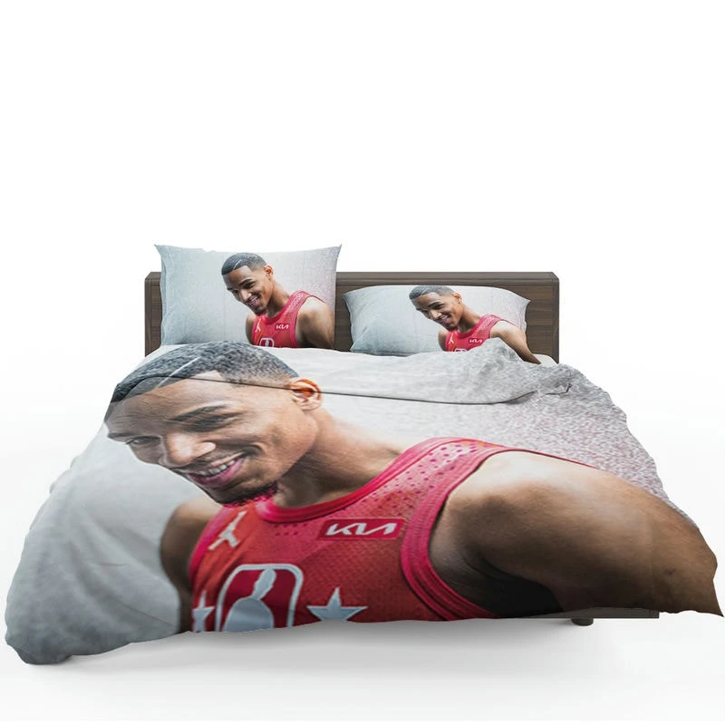 Dejounte Murray Professional NBA Basketball Player Bedding Set