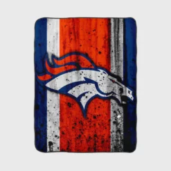 Denver Broncos Excellent NFL Team Fleece Blanket 1