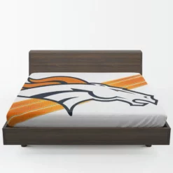 Denver Broncos Exciting NFL Football Club Fitted Sheet 1