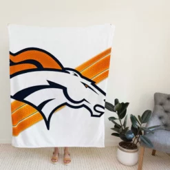 Denver Broncos Exciting NFL Football Club Fleece Blanket