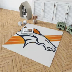 Denver Broncos Exciting NFL Football Club Rug 1