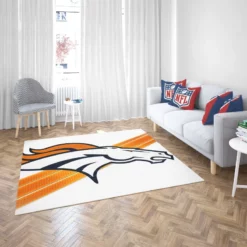 Denver Broncos Exciting NFL Football Club Rug 2