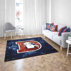 Denver Broncos NFL Football Team Rug 2