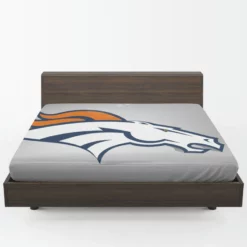 Denver Broncos NFL team Logo Fitted Sheet 1