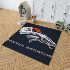 Denver Broncos Professional NFL Club Rug 1