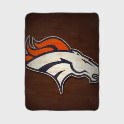 Denver Broncos Strong NLF Football Club Fleece Blanket 1