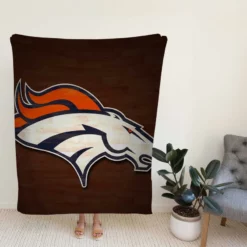 Denver Broncos Strong NLF Football Club Fleece Blanket