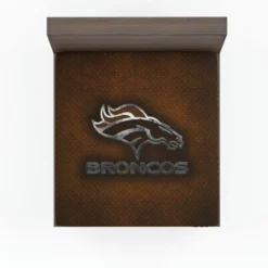 Denver Broncos Unique NFL Football Club Fitted Sheet
