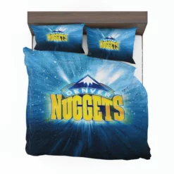 Denver Nuggets Exciting NBA Basketball Club Bedding Set 1