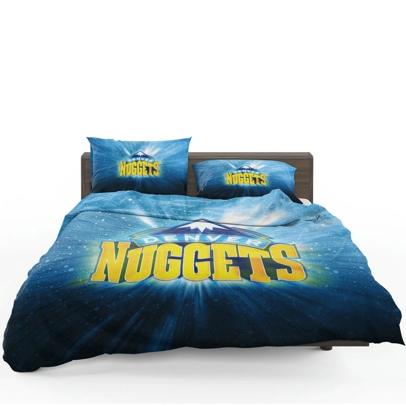 Denver Nuggets Exciting NBA Basketball Club Bedding Set