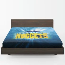 Denver Nuggets Exciting NBA Basketball Club Fitted Sheet 1