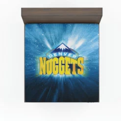 Denver Nuggets Exciting NBA Basketball Club Fitted Sheet
