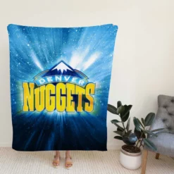 Denver Nuggets Exciting NBA Basketball Club Fleece Blanket