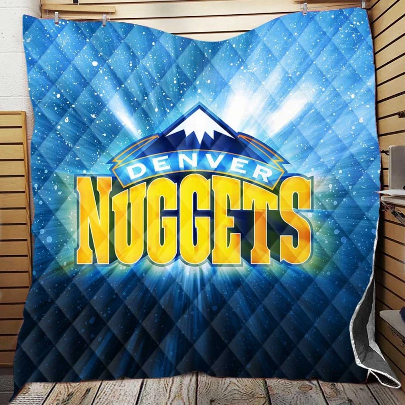 Denver Nuggets Exciting NBA Basketball Club Quilt Blanket