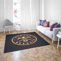 Denver Nuggets Famous NBA Basketball Club Rug 2